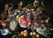 RUOPPOLO, Giovanni Battista Bodegon con frutas de Giovanni Battista Ruoppolo Sweden oil painting artist